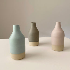 Ceramic bottle by Katherine Mahoney (various colours)