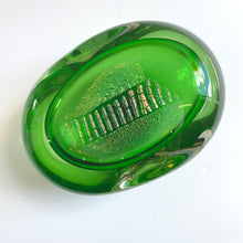 Load image into Gallery viewer, &#39;Riverstone&#39; glass paperweight by Robert Wynne (various colours)
