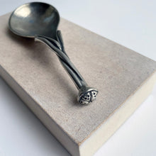 Load image into Gallery viewer, Pewter cream spoon by Artesia Pewter
