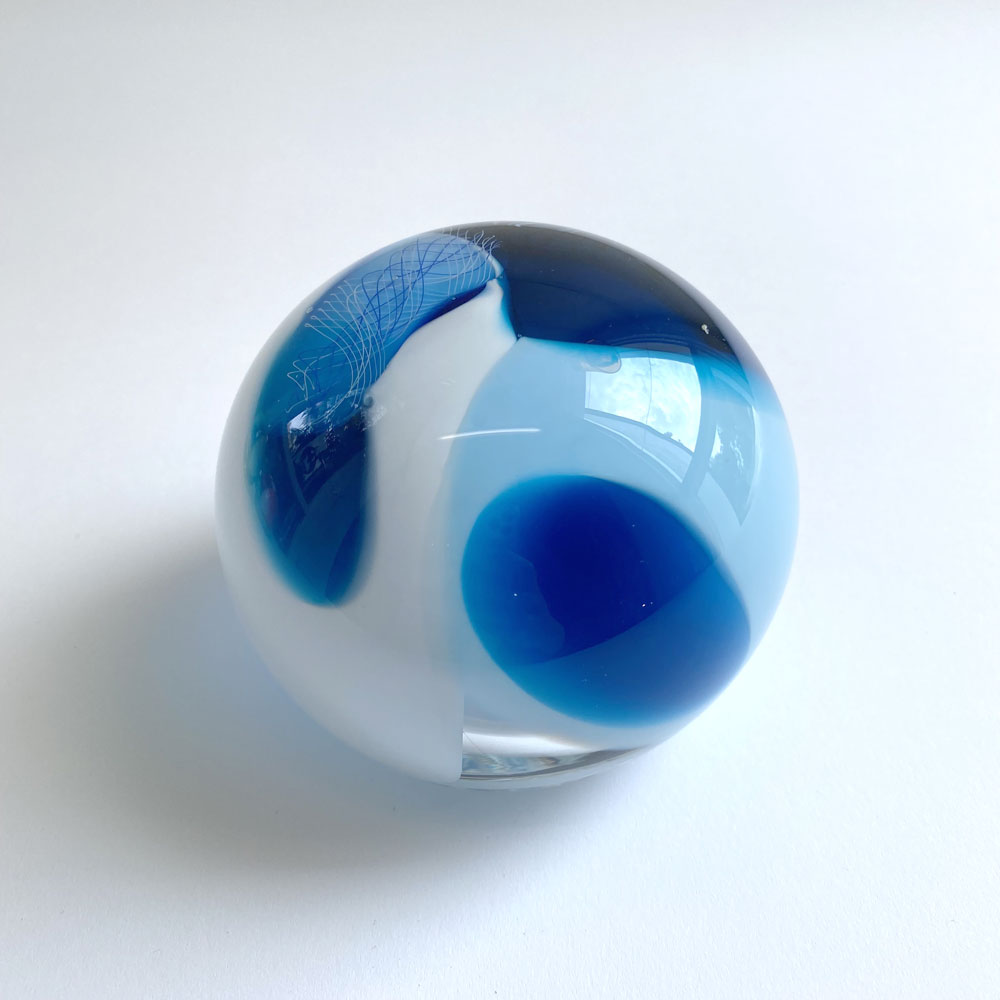 Glass paperweights by Nicole Ayliffe (various colours)