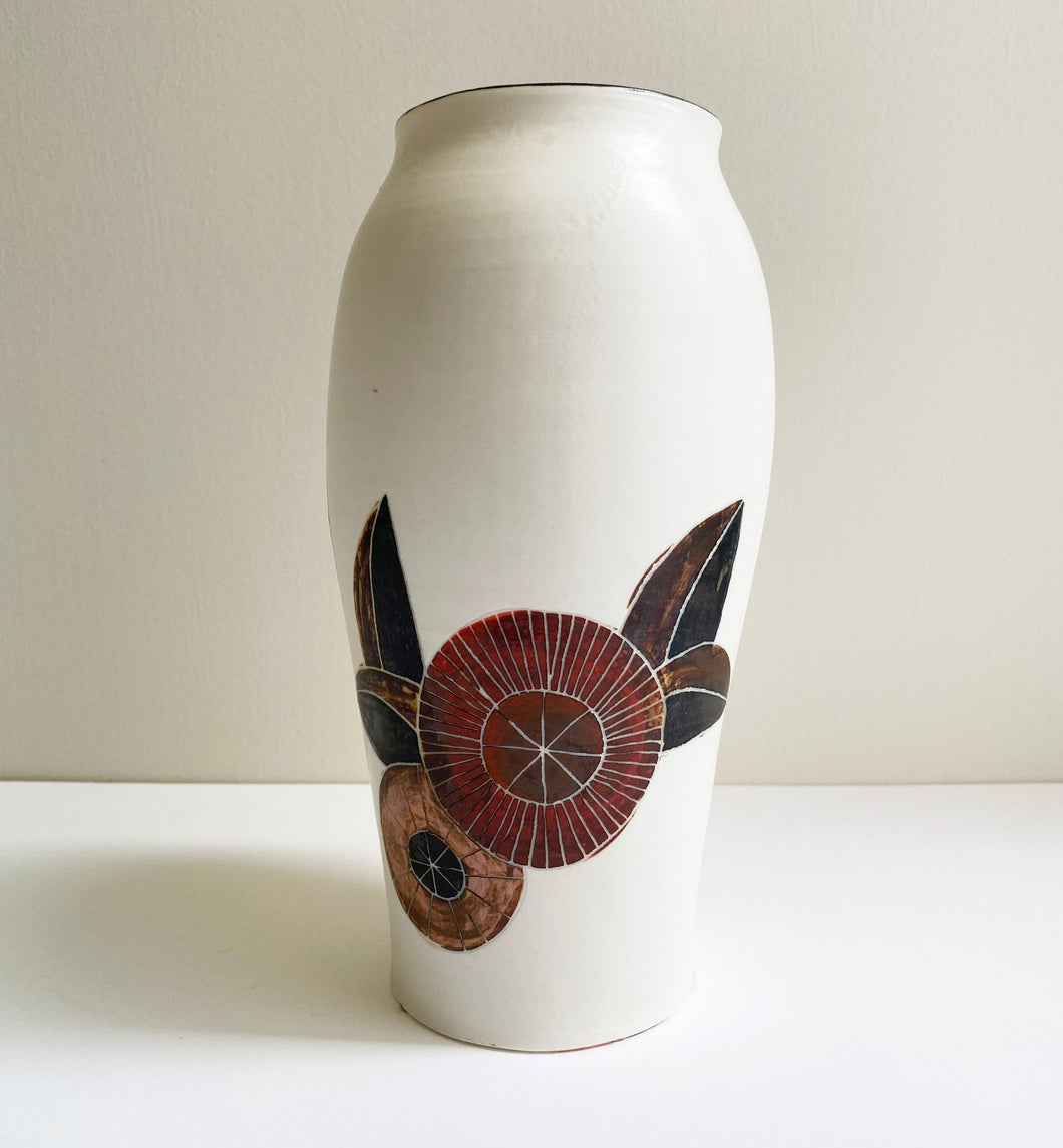 'Pinwheel' porcelain vase by Shannon Garson