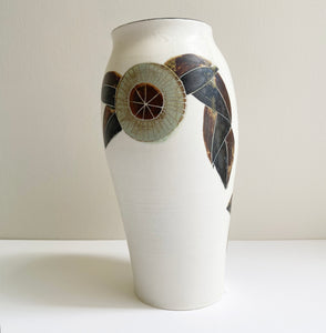 'Pinwheel' porcelain vase by Shannon Garson