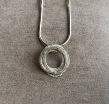Load image into Gallery viewer, &#39;Wrap&#39; pendant in sterling silver by Shimara Carlow
