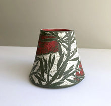 Load image into Gallery viewer, &#39;Crimson Bottlebrush&#39; porcelain vase by Cathy Franzi
