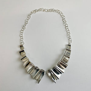 'Ruffled collar' necklace by Nicola Knackstredt