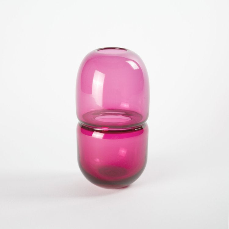Glass 'baby pill vases' by Thomas Yeend (various colours)
