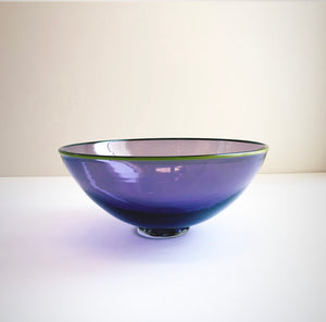 Glass bowl by Maureen Williams (various colours)