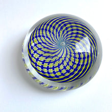 Load image into Gallery viewer, Glass paperweight by Benjamin Edols (various colours)
