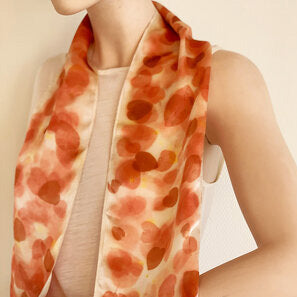 'Flaming eucalyptus' silk scarf by Bee Bowen (various sizes)